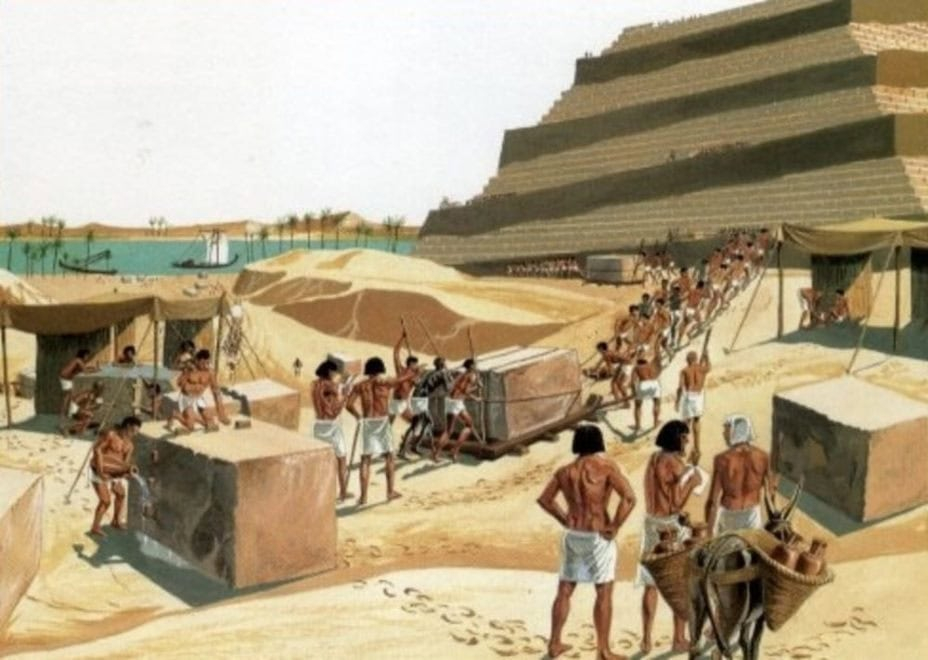 La Construction de la Pyramide de Khéops Histoire et civilisations